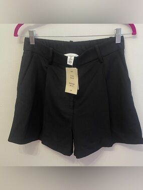 H&M Linen-Blend 6 Tailored Women’s Shorts Brand New With tags